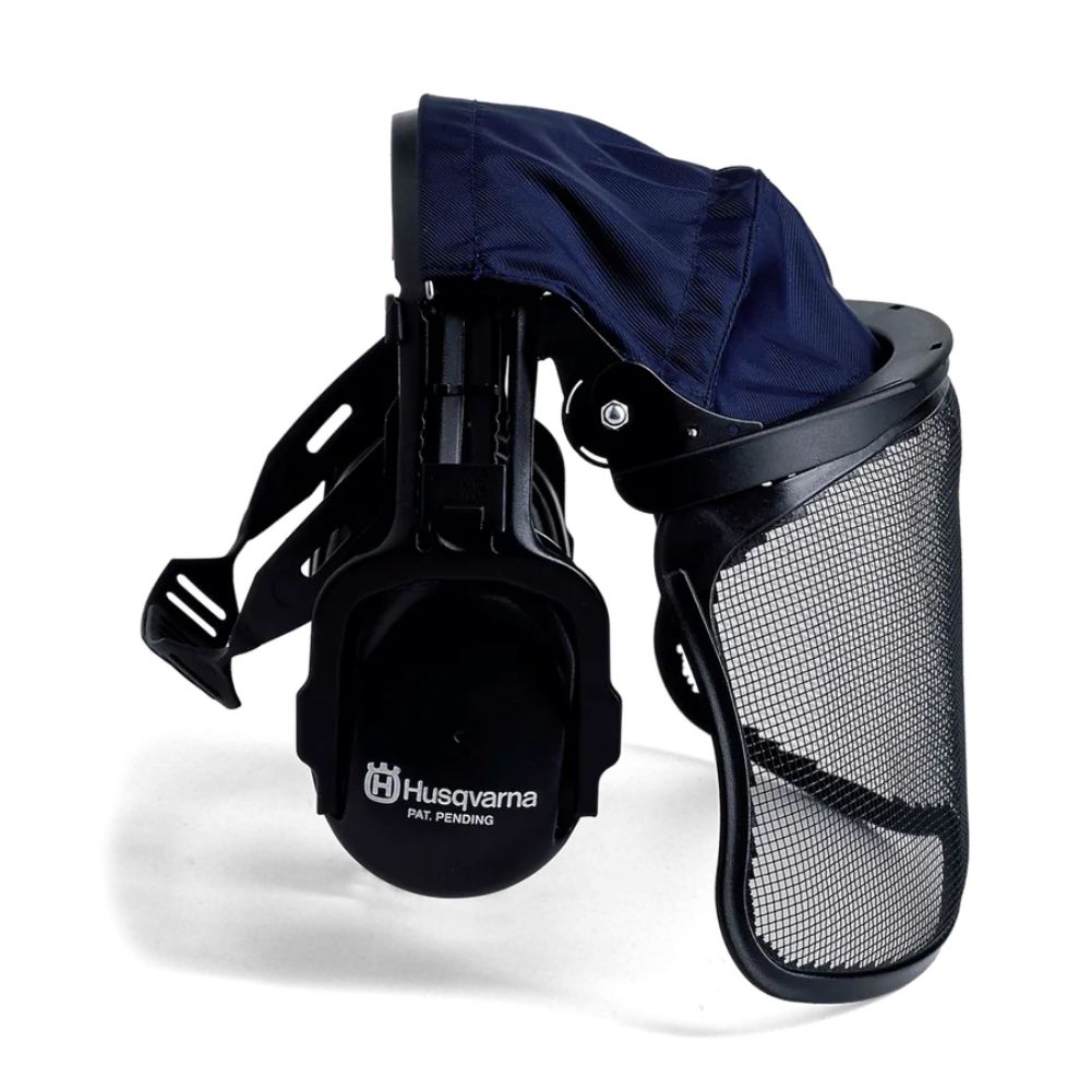 HUSQVARNA Hearing Protectors with Mesh Visor & Head Cover - Image 2
