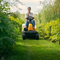 STIGA Swift 372e Battery Garden Tractor Ride-On Mowers