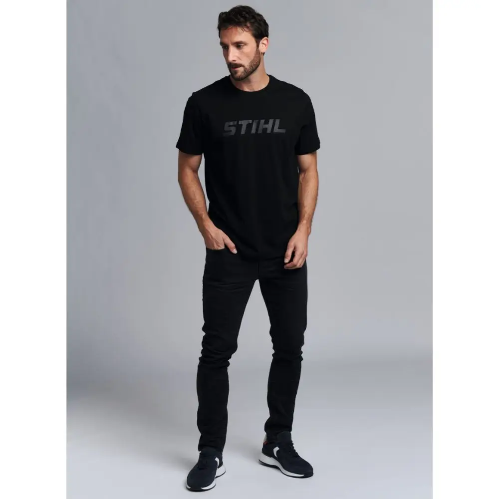 STIHL Logo T-Shirt (Black) - Image 2