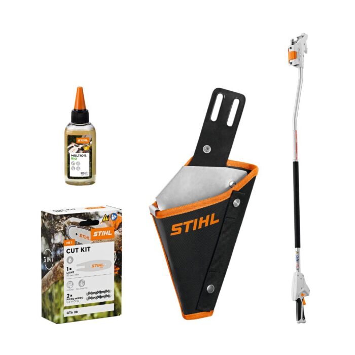 STIHL ガーデンカッター GTA26 ホルスター バッテリーx 2 セット