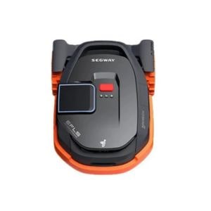 the Segway Navimow X390E Robotic Mower from above, against a white background