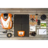 a STIHL iMow robotic mower and complete installation kit