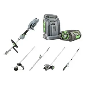 an EGO MHSC2002E Cordless Multi-Tool Kit against a white background