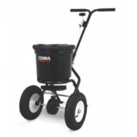 a Cobra HS23 Push Spreader against a white background