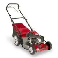 the Mountfield SP53 Petrol Lawn Mower against a white background