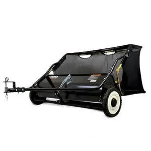 the Cobra TLS97 Towed Lawn Sweeper against a white background