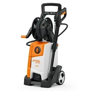 the STIHL RE 110 PLUS Electric Pressure Washer against a white background