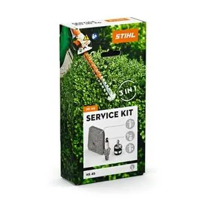 STIHL Service Kit 46, with a picture of a hedge trimmer on the front of the box
