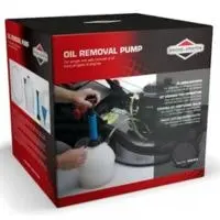 a boxed Briggs & Stratton Oil Removal Pump against a white background