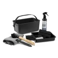 the Husqvarna Automower® Cleaning & Maintenance Kit against a white background