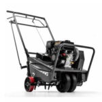 the Weibang Intrepid 51 ARP Petrol Lawn Aerator against a white background