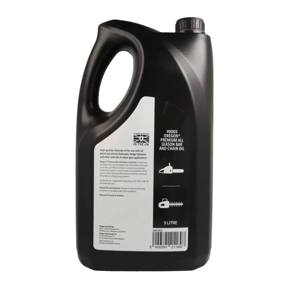 OREGON 90005 Premium Chainsaw Chain Oil 5Ltr - Image 2